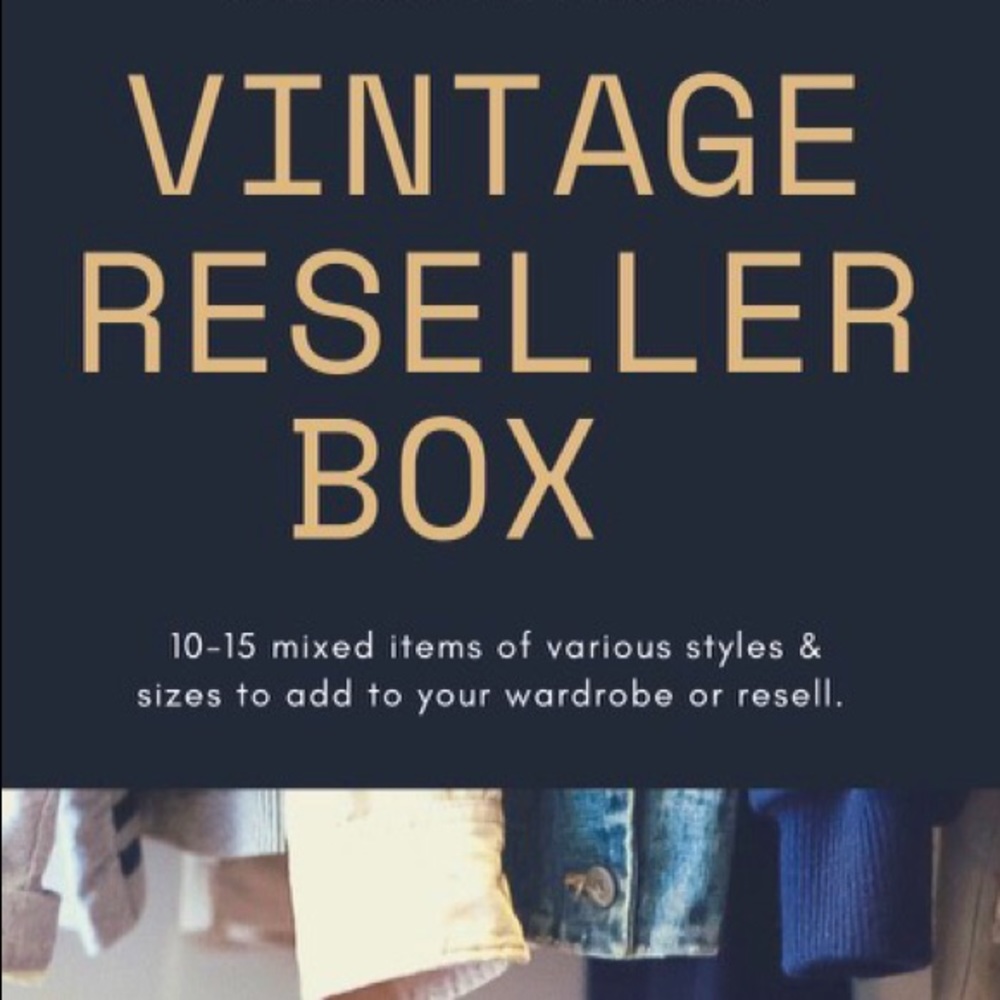 📦 Super Exclusive #Vintage Reseller’s Box 📦